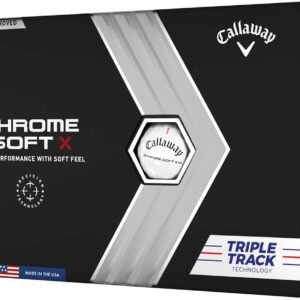 Callaway Golf Chrome Soft X Golf Balls (Triple Track (Yellow)