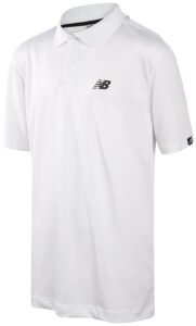 New Balance Camiseta polo para niño - Camisa de manga corta Dry Fit para niños - Camisa de golf con cuello de rendimiento (8-20)