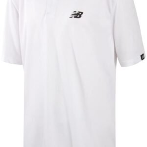 New Balance Camiseta polo para niño - Camisa de manga corta Dry Fit para niños - Camisa de golf con cuello de rendimiento (8-20)