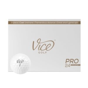 Pelotas de golf blancas Vice Pro