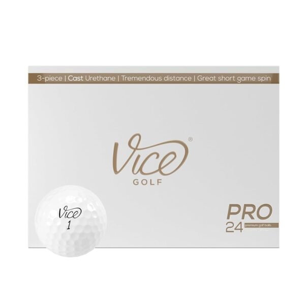 Pelotas de golf blancas Vice Pro