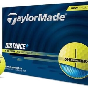 Taylormade Distance+ Yellow Golf Balls