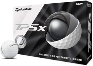 TaylorMade Pelotas de golf TP5x de generación anterior