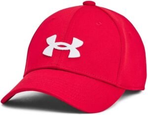 Under Armour Gorra Blitzing de ajuste elástico para niño