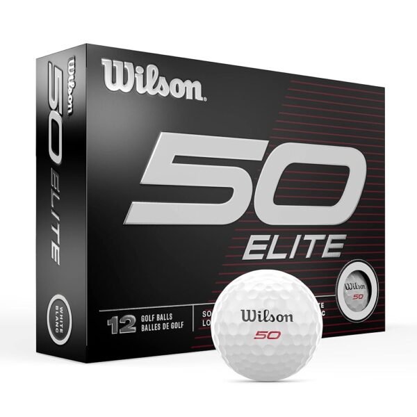 Wilson Pelotas de golf Fifty Elite - Paquete de 12