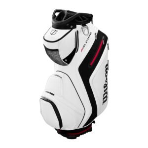 Wilson Staff Alpine Golf Cart Bag - White/Black