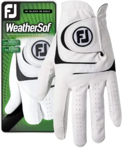 Guante FootJoy WeatherSof (blanco)