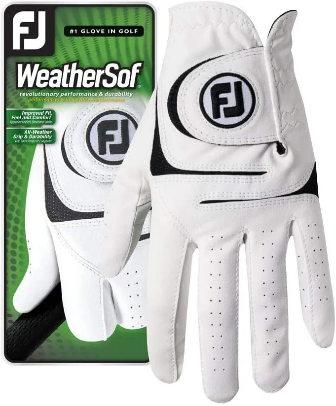 Guante FootJoy WeatherSof (blanco)